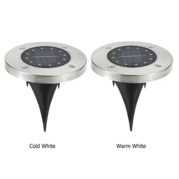 

16/12/10 LED Ground Light Solar Powered Garden Landscape Lawn Lamp Buried Light Outdoor Solar Lawn Lamp