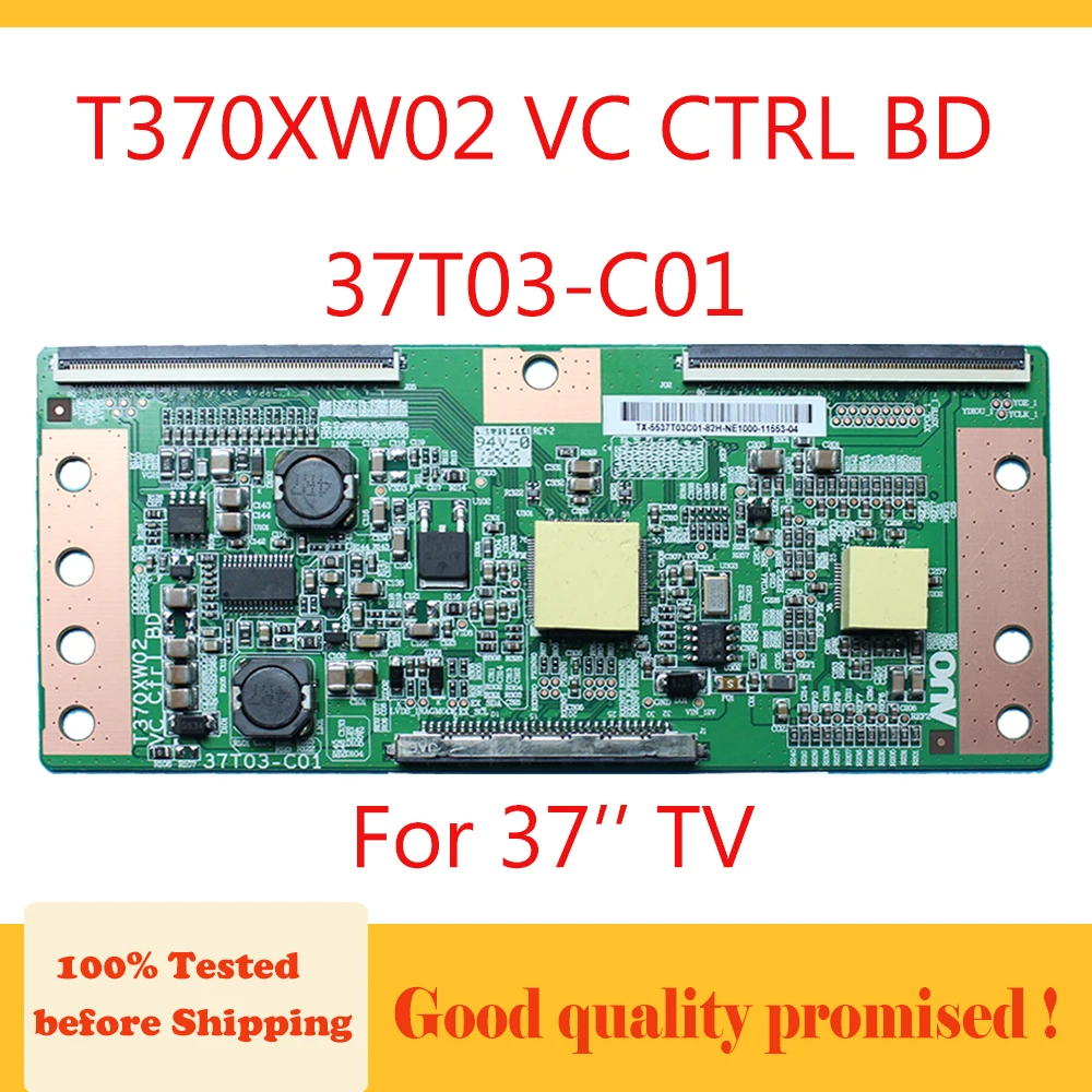 

tcon board T370XW02 VC CTRL BD 37T03-C01 37''tv Logic Board for 37 inch TV Replacement Board Free Shipping T370XW02 VC 37T03 C01