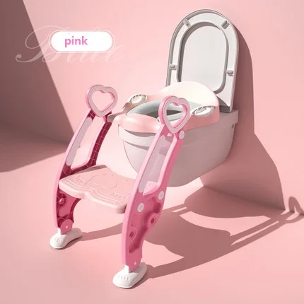 pink with plastic seat