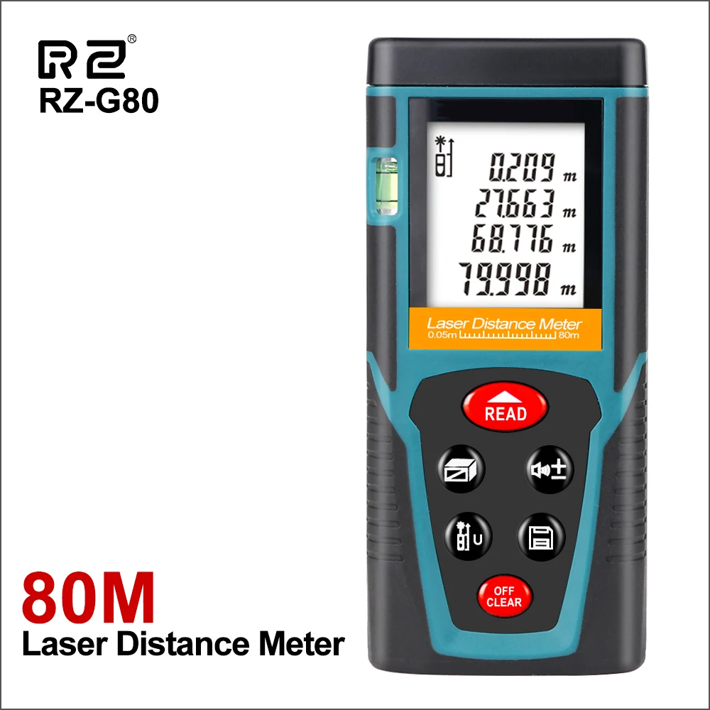 40M  Laser Distance Meter laser Rangefinder Digital Ruler Measure Instrument 