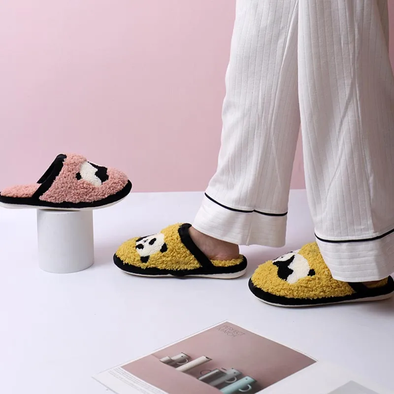 Special Girls Fashion Kawaii Fluffy Slippers Men Women Snow Winter Slippers Custom Slippers Home House Slippers Children Indoor