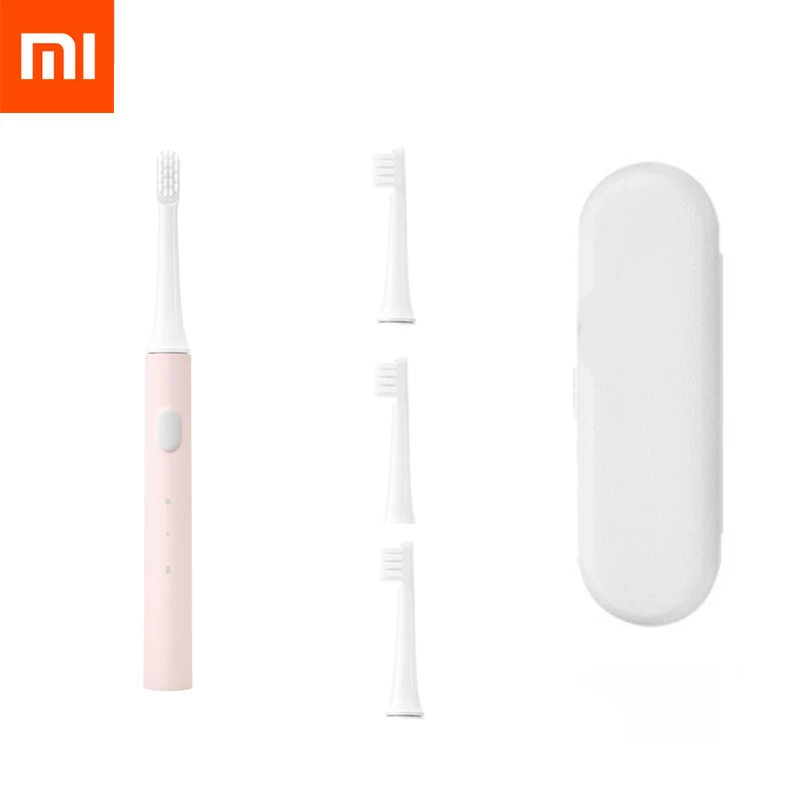 1 Set pink Крепление для спортивной камеры Xiao mi jia T100 mi Smart Электрический Зубная щётка 46 г 2 Скорость крепление для спортивной камеры Xiao mi Sonic зубная щётка Зубная щётка для отбеливания Уход за полостью рта зоны цвет - Цвет: 1 Set pink