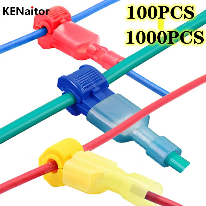 Соединители для проводов клеммы обжимные скотч-Лок быстрый Сращивание 1000