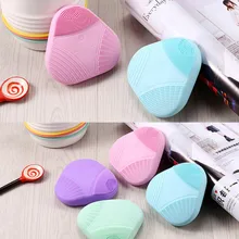 Новая силиконовая электрическая Очищающая щетка, очищающая сужающие поры, стойкая водостойкая Массажная щетка для очищения лица