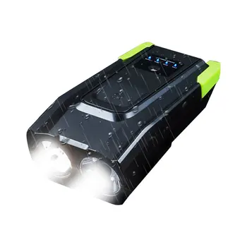 

4000mAh Smart Induction Bicycle Front Light Set USB Rechargeable 800 Lumen LED Head Light with Horn Cycling FlashLight