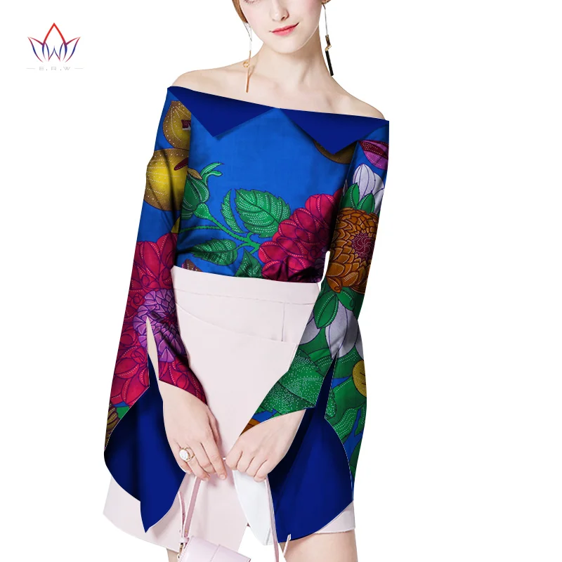 summer african clothing for women 6xl Dashiki other sexy Top one piece african clothes plus size cotton jacket print WY2051