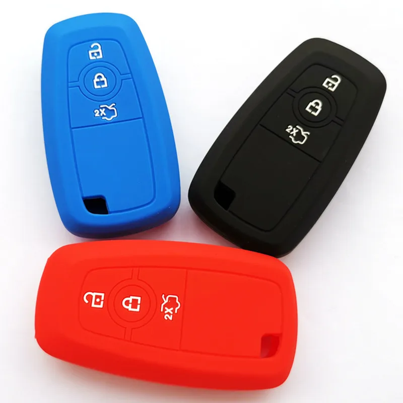 Portachiavi Per Auto Per Ford Fusion Mustang Explorer Ecosport Edge S-Max Ranger Lincoln Mondeo F150 F250 F350 Accessori Per Auto