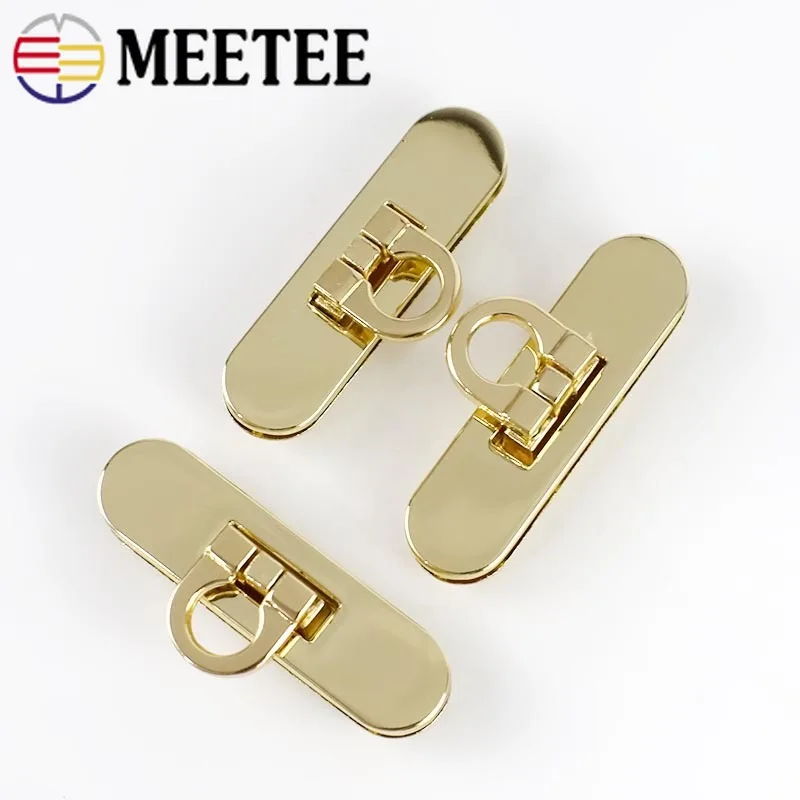 

2/5pcs Metal Bag Lock Buckle Twist Turn Locks Clasp DIY Replacement Bags Purse Snap Clasp Closure Leather Hardware Accessories