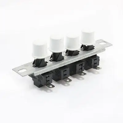 

Electric Radiator 250VAC 10A 4 Ways ON/OFF Latching Push Button Switch