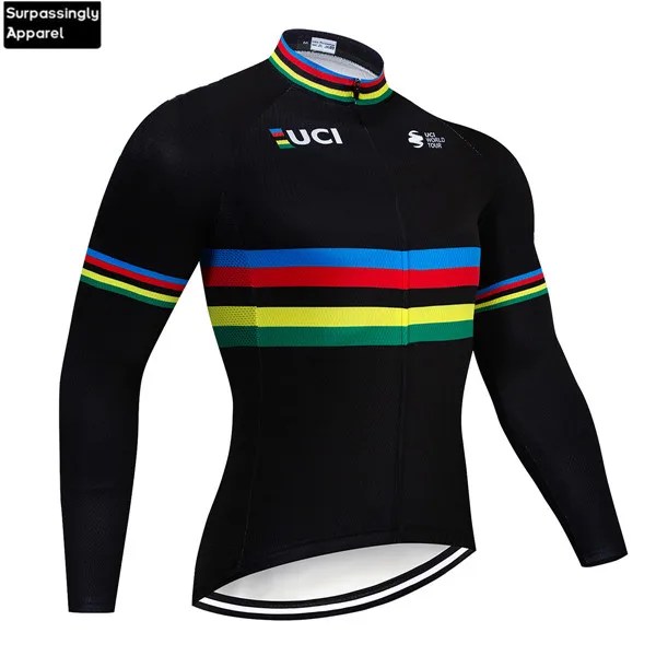 6XL,, командный чемпион, одежда для велоспорта, Джерси, быстросохнущие мужские рубашки для велоспорта с длинным рукавом, профессиональные майки для велоспорта, Майо для велоспорта - Цвет: Picture Color
