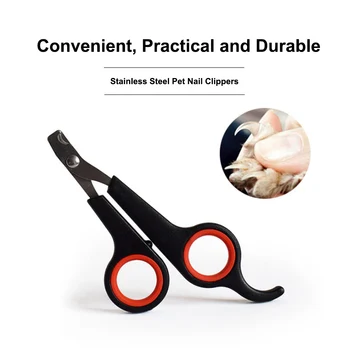 

Pet Dog Nail Clippers Cutter Dog Cat Stainless Steel Grooming Scissor