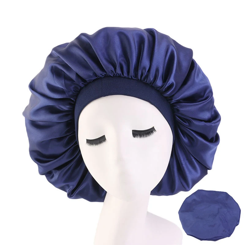 Satin Bonnet Hair Bonnet 1pcs for Women Men Unisex