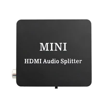 HDMI экстрактор сплиттер HDMI к HDMI SPDIF L/R 3,5 мм аудио видео конвертер с Usb кабелем