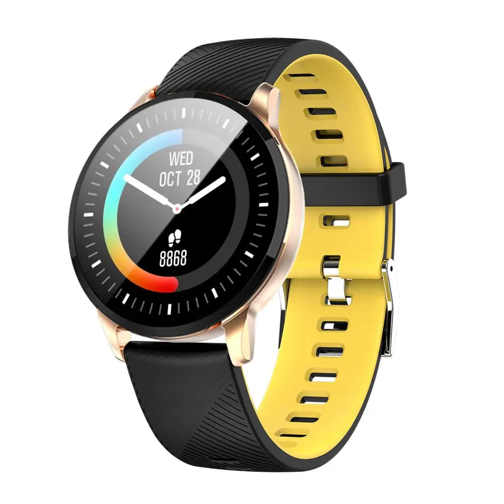 

KARUNO Y16 Smart Horloge Vrouwen Digitale Horloges Vrouwelijke Periode Herinnering HeartRate Waterdichte Horloges Colories Stap