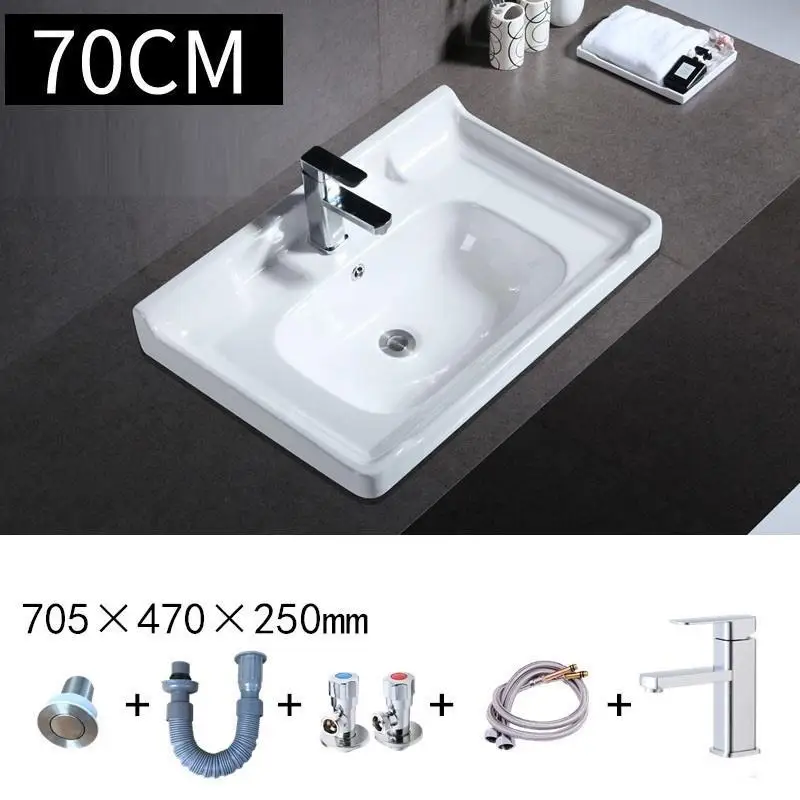 Version A Encimera Para Waschtisch Waschbecken Lavatorio Bagno Salle De Bain Umywalka Туалет поо умывальник раковина Куба Banheiro умывальник - Цвет: Version A