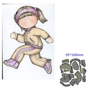 

Metal Cutting Die girl DIY Scrapbooking Paper Cards Decorative Craft Embossing