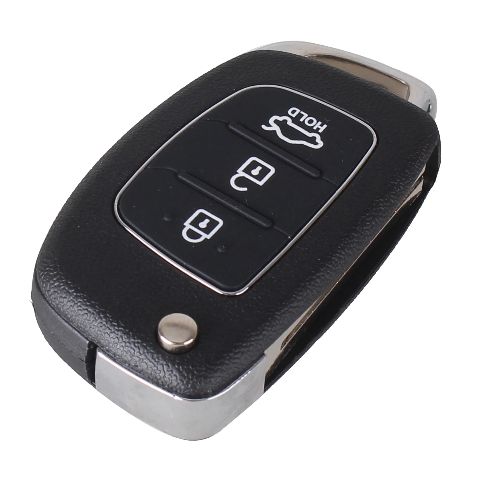 KEYYOU дистанционный брелок 3 кнопки 433 МГц ID46 чип для hyundai IX35 IX25 IX45 Elantra, Santa Fe Sonata TOY40 Карманный пульт