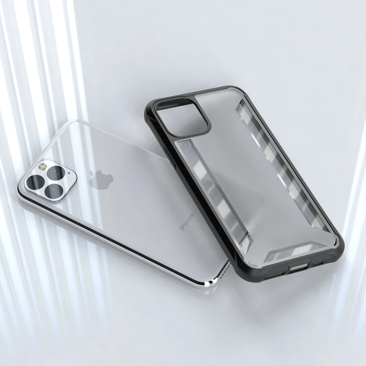 Для iPhone 11 11 Pro чехол прозрачный гибридный TPU+ PC прозрачный противоударный защитный чехол для iPhone 11 Pro Max XI чехол