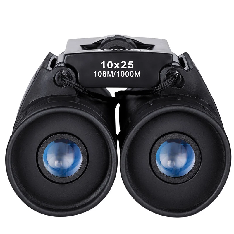 10X25 Mini Folding Telescope High Definition HD Binoculars Pocket Telescope Waterproof Opera Glasses for Bird Watching Hunting