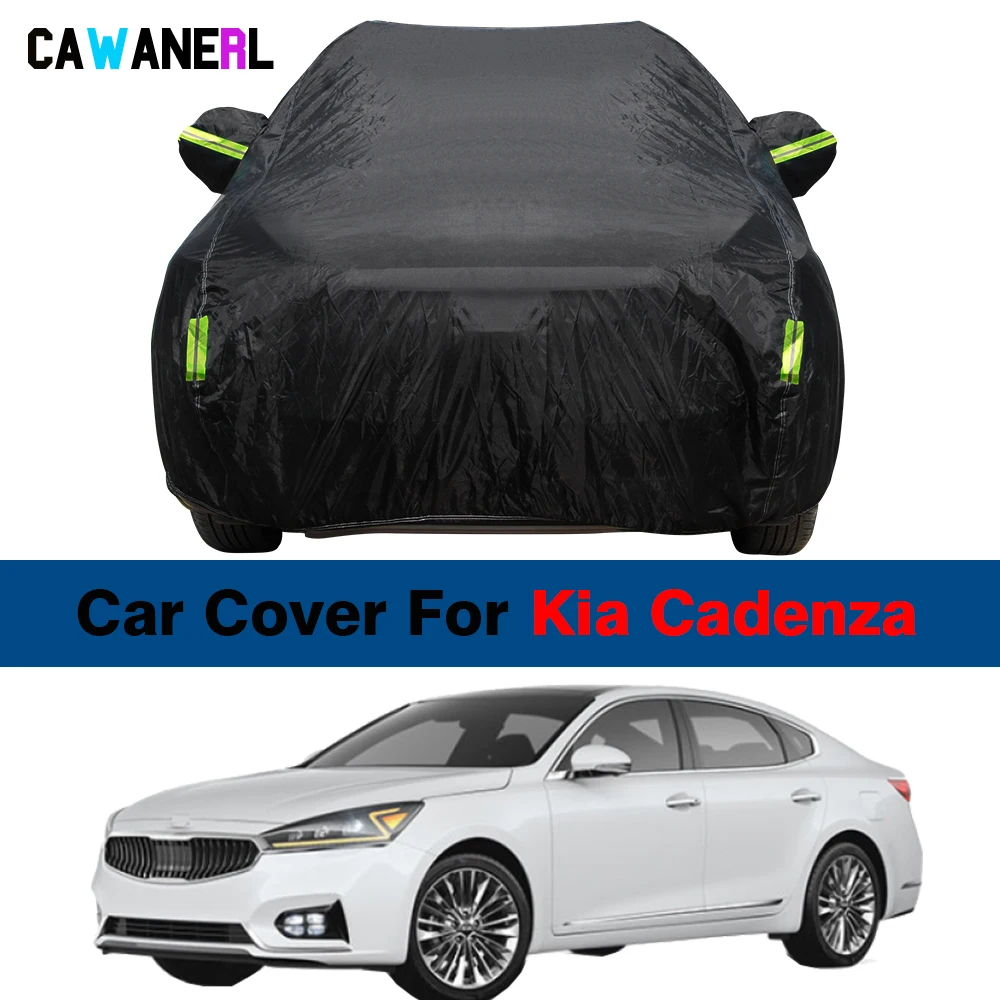 

Waterproof Car Cover Outdoor Anti-UV Sun Shade Snow Rain Resistant Auto Cover Dustproof For Kia Cadenza K7