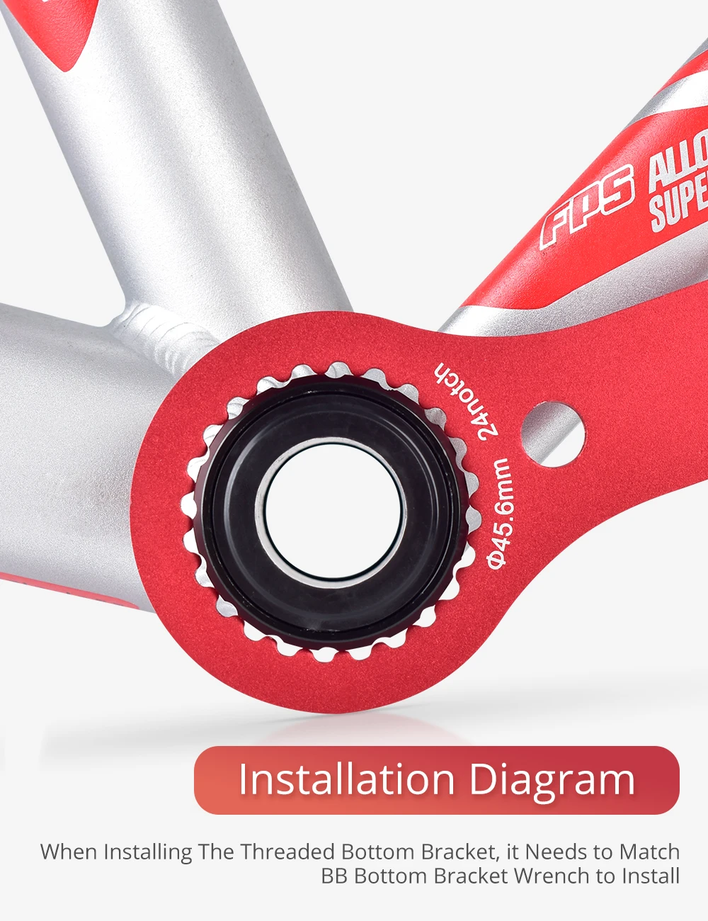 BB91 Bottom Bracket BSA 68/73mm for MTB Road Bike Cranksets