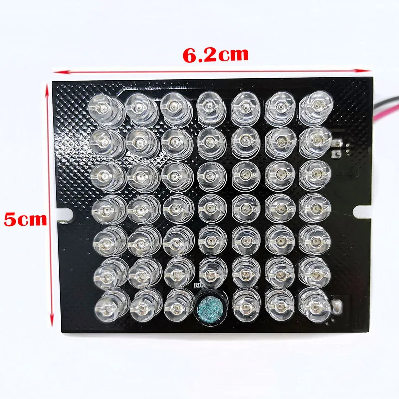 Невидимый осветитель 12V 48LED ИК 940nm Ночное видение инфракрасный Illuminatoring доска для видеонаблюдения 940nm IR Камера