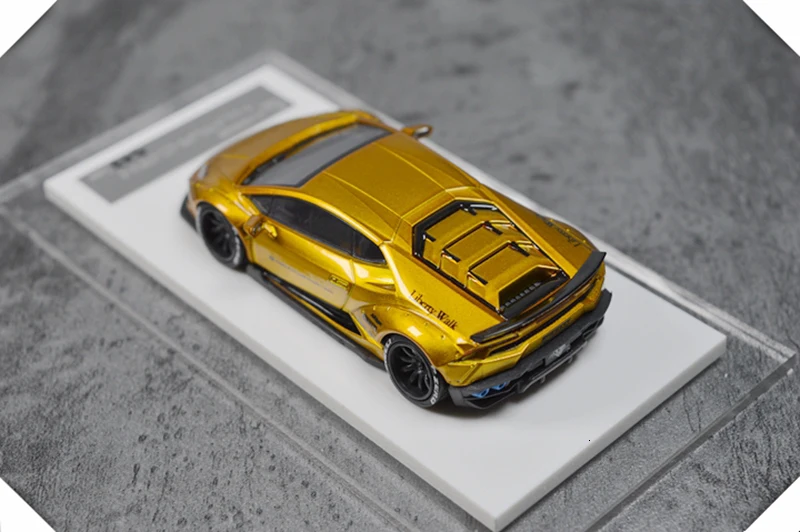 Смола Золото 1: 64 масштаб LP610 LB ремонт модель автомобиля статическое состояние автомобиль изысканный моделирование мужской подарок коллекционная