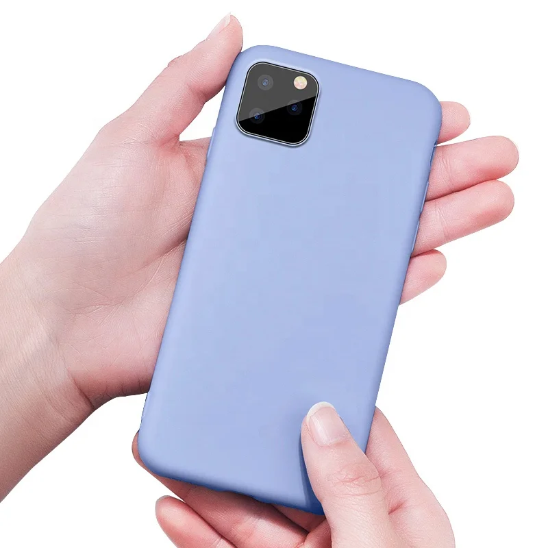 

Silica Gel Soft Case For iPhone 8 7 6 6s Plus 10 11 Case Liquid Silicone Rubber For X XR XS XI Pro Max Phone Cases Easy To Clean