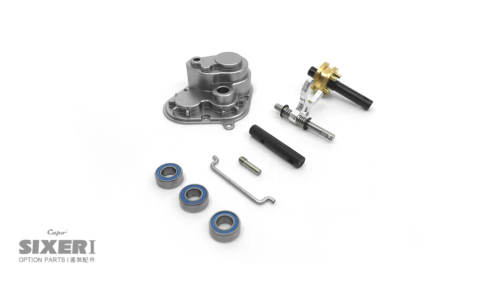 2WD-4WD алюминиевый чехол для 1/6 Capo Sixer1 RC запчасти для автомобилей