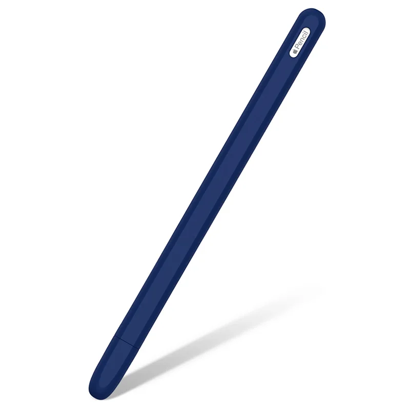 dark blue Нескользящий 1 шт. держатель для карандашей силиконовый чехол для Apple Pencil 2 подставка держатель для iPad Pro стилус защитный чехол Горячая Распродажа - Цвета: dark blue