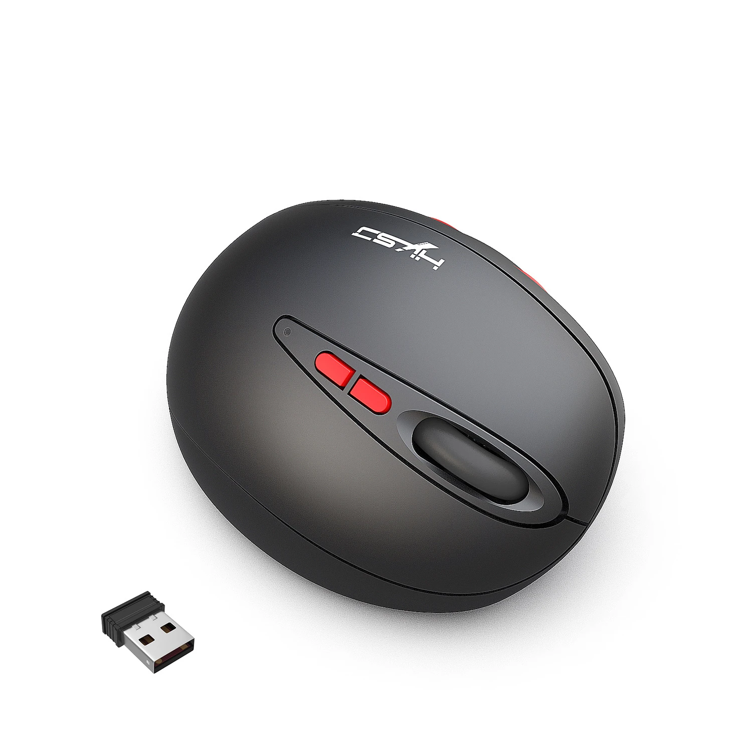 2,4 ГГц Беспроводная мышь инженерный дизайн человеческого тела зарядка Вертикальная мышь 7 кнопок 2,4 ГГц USB оптическая мышь для портативных ПК
