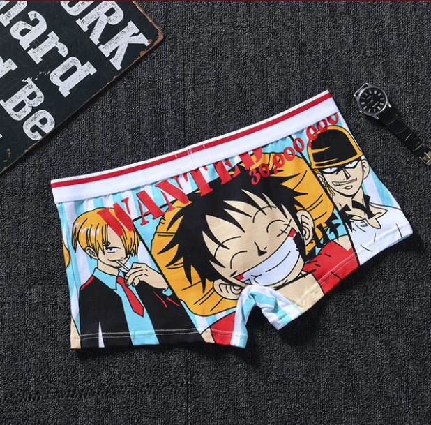 New Anime Underwear Son Goku Kakarotto Cosplay Underpants Boxer Shorts Man cotton Male Panties Breathable Funny Mens Gift best boxer briefs