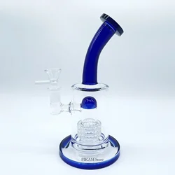 10 Polegada vaso de vidro hookah shisha acessórios fumar bubbler tubo filtro bong lâmpada óleo para decoração casa presentes