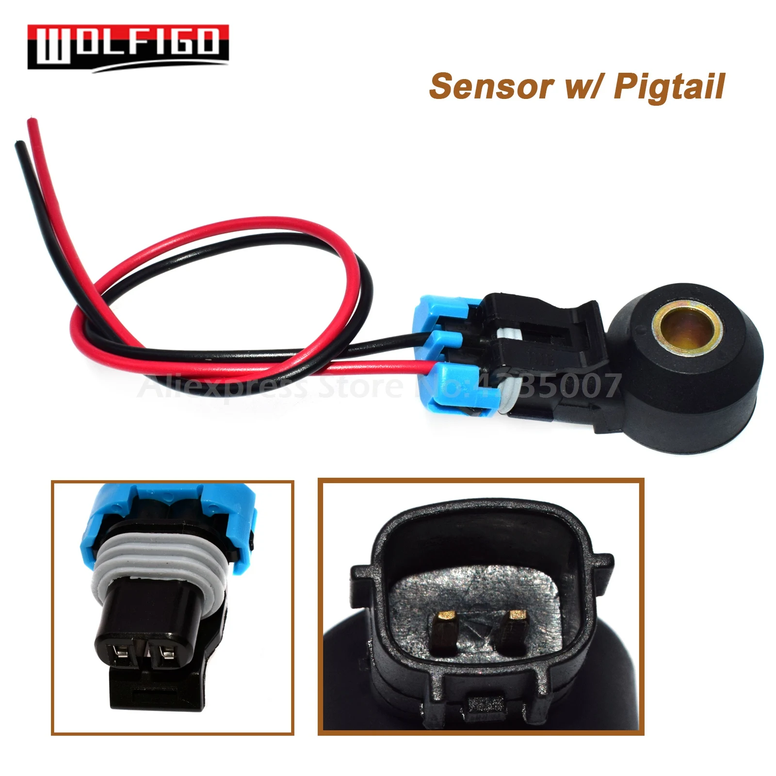 Датчик удара WOLFIGO W/ or W/O отрезок провода жгут проводов для Nissan Frontier Xterra Mercury 220607B000