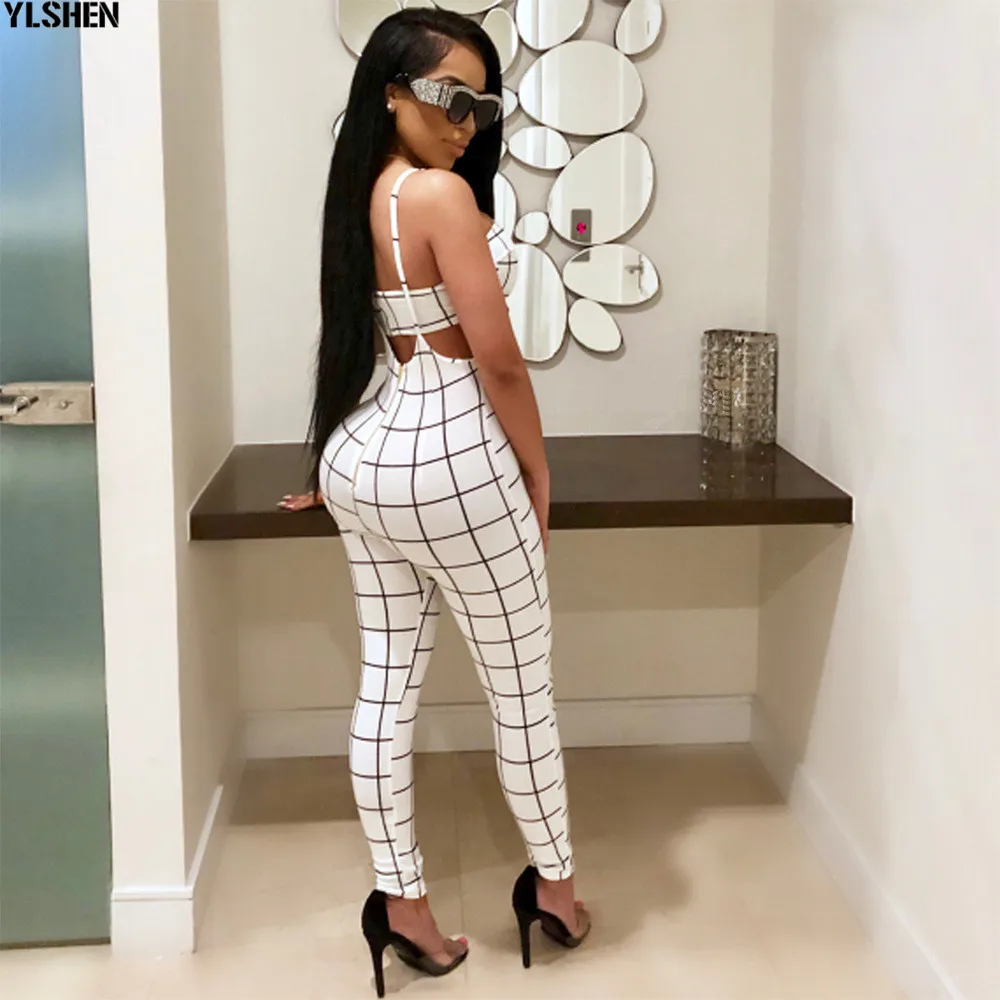 Plus Size 2 Two Piece Set Bodycon Jumpsuit for Women Sexy Matching Sets Bodysuit Tops + Pants Suit Woman Outfits Two Way to Wear 07