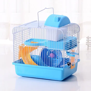 

Hamster products, free of postage, pet hamster cage, golden bear multi-layer, luxurious villa