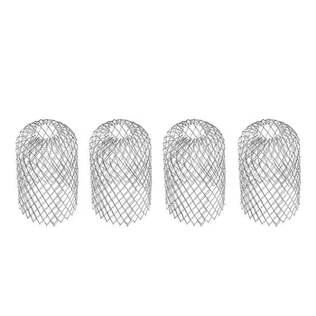 

4pcs Leaf Sieve Screen Covers Gutter Guard Gutters Strainer Leaf Filter Mesh Leaf Guards