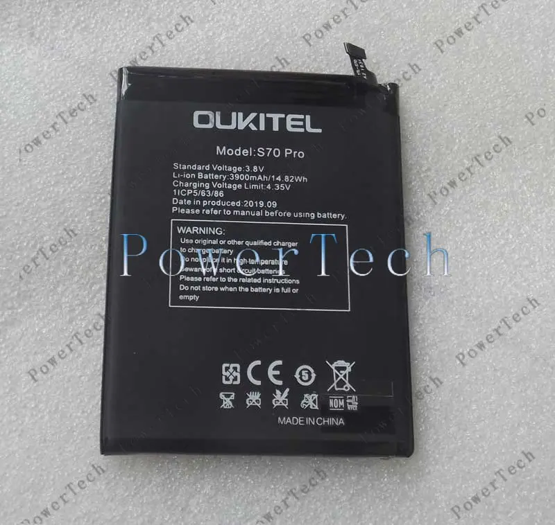 C17 PRO Аккумулятор 6,35 дюймов oukitel c17 pro аккумулятор для мобильного телефона 3900 мАч