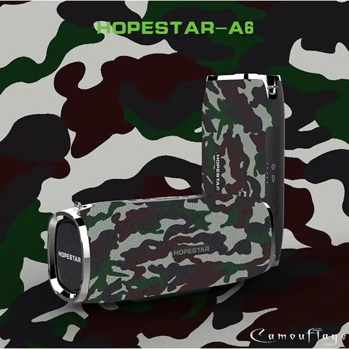 A6 портативный Водонепроницаемый Bluetooth динамик с power Bank беспроводной громкий динамик