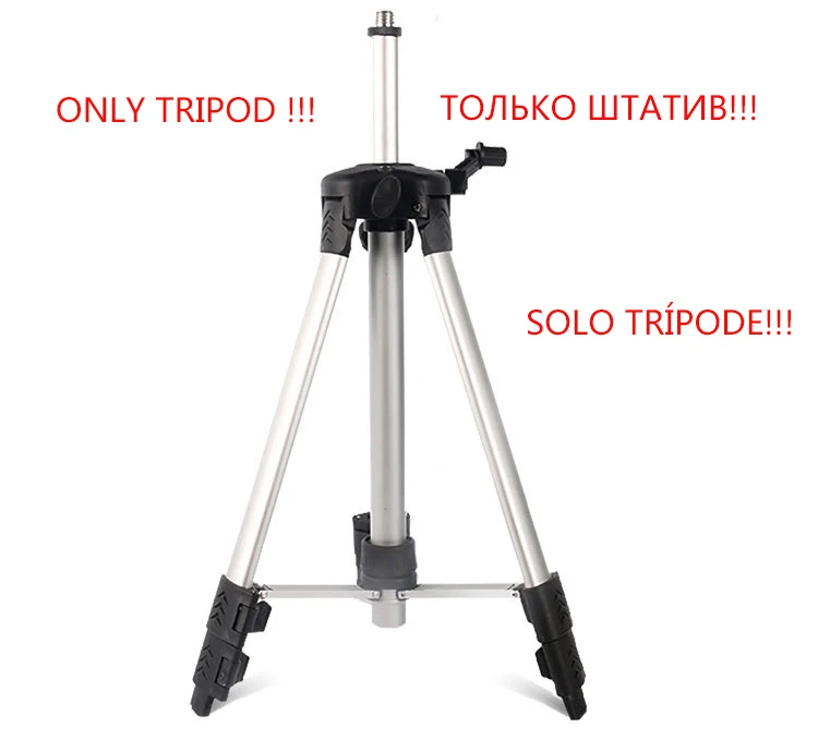 3d лазерный уровень 360 Поворотный косой функциональный самовыравнивающийся высота регулируемая "сделай сам" Экономический 2(1 V, 1 час) с рисунками крестов и линий Лазерная уравнитель - Цвет: Only Tripod