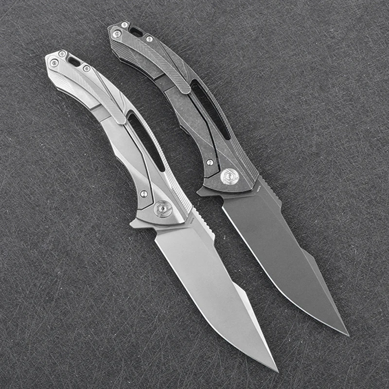 US $140.13 CH Knives 3519 S35VN Steel Ball Bearing Folding Camping EDC Hunting Portable Survival Titanium Handle The New Listing