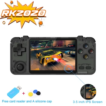 

RK2020 Retro Game Console 3.5inch IPS screen portable handheld game player PS1 video game console rk2020