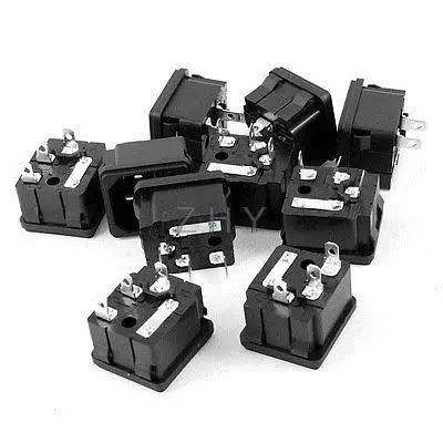 AC 250V 10A панелью 3 Pin C14 на входе Мощность гнездо w предохранитель 10 шт