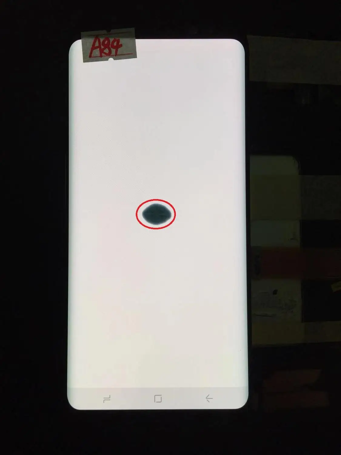 NO.A84 AMOLED lcd для SAMSUNG Galaxy display S8+ Plus G955 G955F сенсорный экран дигитайзер - Цвет: NO.A84