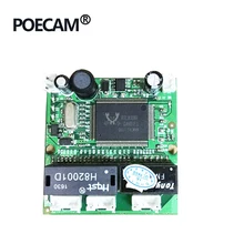 Коммутатор PCBA 3 порта 4 порта Ethernet модуль Встроенный в машину вставное устройство 100 Мбит/с плата чип RTL8306E Автомобильный аэропорт