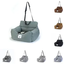 Pet Dog Carrier pokrycie siedzenia samochodu dla kota Puppy Soft Carry House Bag koszyk dla podróży kryty zmywalny hamak nosidełka dla zwierząt