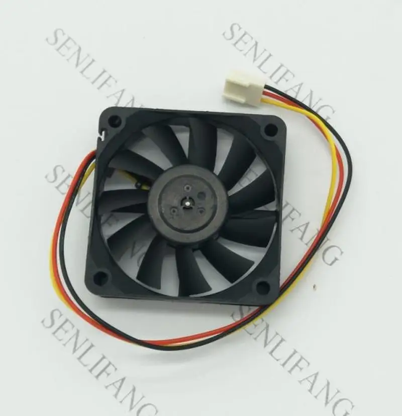 Для D06R-12SL 04A DC 12V 0.04A 60x60x15 мм 3 провода Сервер площади вентилятора