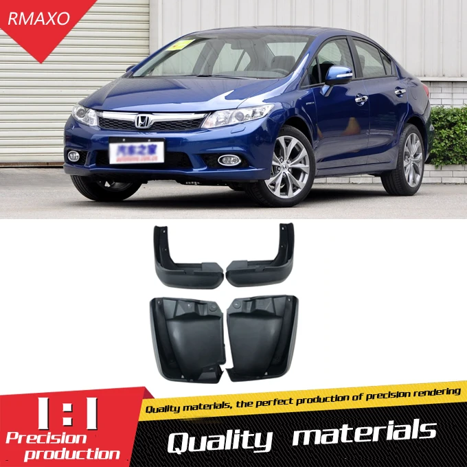 Для Honda CIVIC 2012- брызговики Брызговики передние с цветом и задние брызговики крыло брызговиков модифицированные специальные