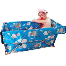 Раскладная ванна, не надувная ванна для взрослых, ванна для младенцев, бассейн для увеличения сохранения тепла