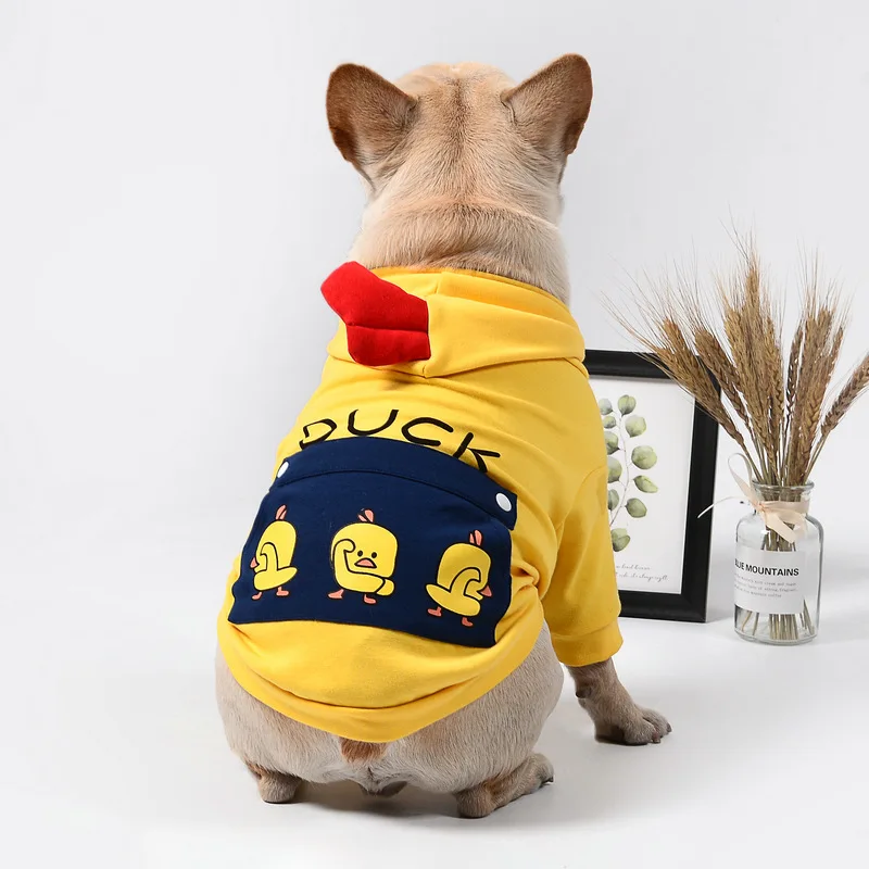Frenchie Одежда Для Собак Мопс одежда Зимний Французский костюм для бульдога одежда кошка щенок йоркширского терьера померанского пальто толстовка для маленькой собаки